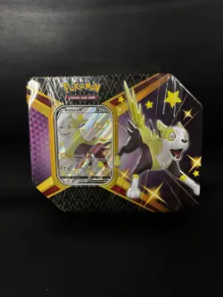 Pokemon TCG Boltund Shining Fates Brand New Factory Sealed V Tin Box - Image 1