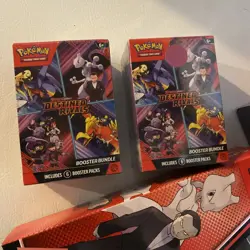 Pokemon TCG SV Destined Rivals Bundle 2X ETB 2X Booster Bundle & More Plz Read - Image 2