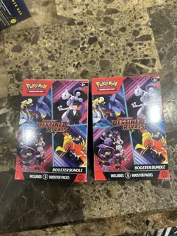 2x Pokemon Scarlet & Violet Destined Rivals Booster Bundle Lot Of 2 New Sealed - Image 1