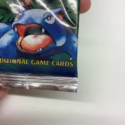 HEAVY Wizards of the Coast Pokemon Base Set Booster Pack Hanger Tab AUTHENTIC!! 742818061582 - Image 5