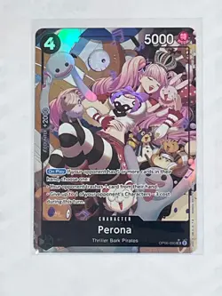 One Piece CCG Perona OP06-093 Alt Art SR - Wings of the Captain English - Image 1