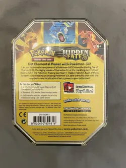 Pokemon TCG : Hidden Fates Tin - Raichu GX -BRAND NEW - FACTORY SEALED 820650804816 - Image 3
