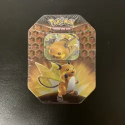 Pokemon TCG : Hidden Fates Tin - Raichu GX - BRAND NEW - FACTORY SEALED 820650804816 - Image 1