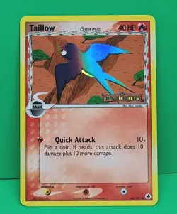 Pokemon TCG EX Dragon Frontiers Stamped Reverse Holo Tailow 66/101 Nice! 2006 - Image 1