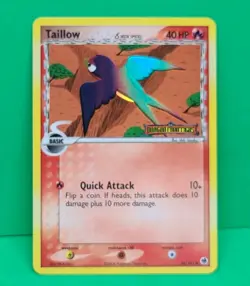 Pokemon TCG EX Dragon Frontiers Stamped Reverse Holo Tailow 66/101 Nice! 2006 - Image 2