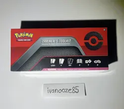 Pokemon TCG 2020 SEALED Red Trainer's Toolkit Box 4 Dedenne-GX Booster Packs,New - Image 1