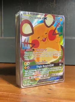 Pokemon TCG 2020 SEALED Red Trainer's Toolkit Box 4 Dedenne-GX Booster Packs,New - Image 5