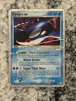 Pokemon TCG Kyogre EX Hidden Legends 94/101 Ultra Rare Holo | - Image 1
