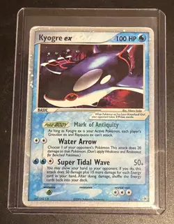Pokemon Kyogre EX Holo Card - TCG Hidden Legends - 94/101 - Image 1