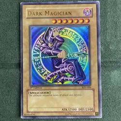 Dark Magician 1st Edition SDY-006 Ultra Rare Vintage Yu-Gi-Oh Card LP - Image 1