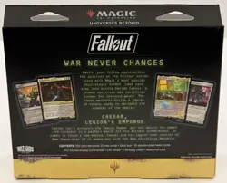 MAGIC The Gathering MTG Universes FALLOUT 'Hail, Caesar' Commander Deck NEW 195166228532 - Image 2