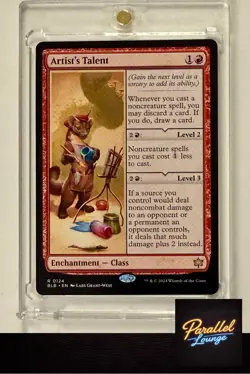 🔥Artist's Talent RARE ENCHANTMENT #124 Bloomburrow BLB🔥Magic The Gathering MTG - Image 1