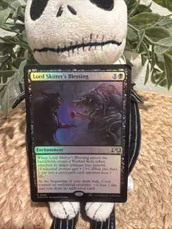 Foil Lord Skitter's Blessing the Magic: The Gathering. Wilds of Eldraine - Image 1
