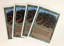 Wall of Wood (4) Revised Edition NM Magic the Gathering MTG - Image 1
