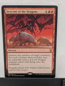 Descent of the Dragons M MTG Dragons of Tarkir M/NM, English - Image 1