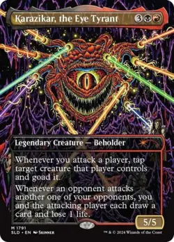 Karazikar, the Eye Tyrant - Near Mint MTG Secret Lair - Image 1
