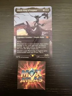 MTG - Witch-king of Angmar (Borderless) Normal - NM - The Lord of the Rings - Image 1