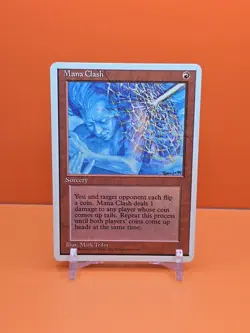 🔴🔴🔴 1995 Magic The Gathering MANA CLASH 4TH EDITION PLAYED 🔴🔴🔴 - Image 1