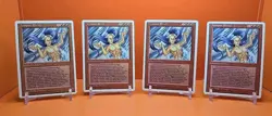 🔴🔴🔴 (4) 1995 Magic The Gathering TEMPEST EFREET 4TH EDITION PLAYED 🔴🔴🔴 - Image 1
