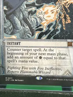 Mana Drain Outlaws of Thunder Junction: Breaking News Regular - Image 5