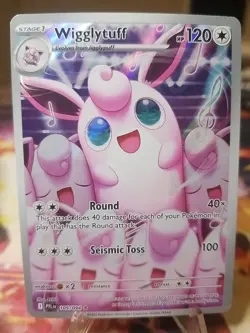 Pokemon Wigglytuff ME02: Phantasmal Flames #105/094 IR NM ⚡ - Image 1