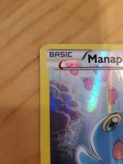 Pokemon TCG MP Ungraded Manaphy Full Art XY113 Black Star Promo Card - Image 2