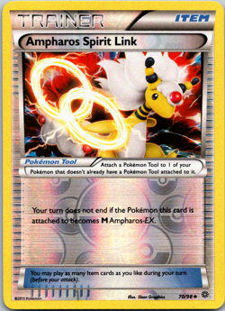 Ampharos Spirit Link 70/98 Reverse Holo XY Ancient Origins 2015 Rare Pokemon TCG - Image 1