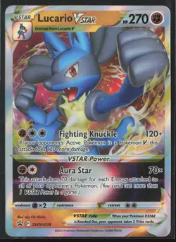 Lucario VSTAR - Promo SWSH: Sword & Shield Promo Cards SWSH214 NM Pokemon Card - Image 1