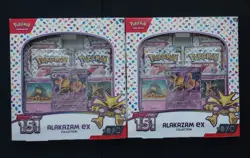 2- Pokemon TCG Scarlet & Violet 151 Alakazam EX Collection Factory Sealed Swirl - Image 2