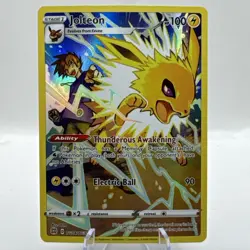 Pokemon TCG Jolteon TG04/TG30 Brilliant Stars Trainer Gallery Holo Rare A - Image 1