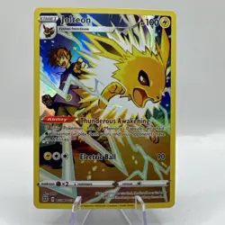 Pokemon TCG Jolteon TG04/TG30 Brilliant Stars Trainer Gallery Holo Rare A - Image 2