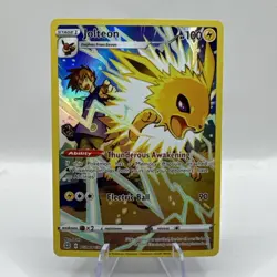 Pokemon TCG Jolteon TG04/TG30 Brilliant Stars Trainer Gallery Holo Rare A - Image 5