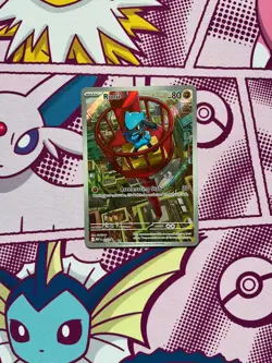 Pokemon TCG - Riolu MEP 010 - Mega Evolutions ETB - Black Star Promo - NM/M - Image 1