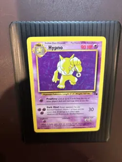Hypno Pokemon TCG Fossil Set Unlimited 23/62 Rare Non-Holo LP - Image 1