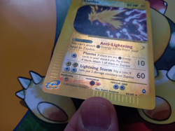 Zapdos 44/147 Aquapolis Reverse Holo Rare Pokemon Card - Image 5