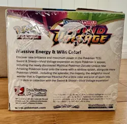Pokemon Sword & Shield Vivid Voltage Booster Box English Sealed 2020 - Image 4