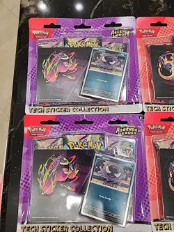 Lot Of 8! Pokemon TCG Ascended Heroes 3 Pack Blister Pack (Gastly & Charmander) - Image 3