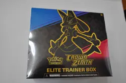 Pokemon TCG Sword & Shield Crown Zenith ETB Elite Trainer Box Factory Sealed NEW - Image 1