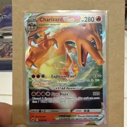 Pokemon TCG Charizard VSTAR Crown Zenith Holo Ultra Rare Card 019/159 - Image 1