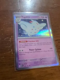 Pokemon TCG Togekiss Holo Rare Card Sv03: Obsidian Flames 085/197 - Image 1