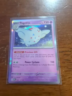 Pokemon TCG Togekiss Holo Rare Card Sv03: Obsidian Flames 085/197 - Image 2