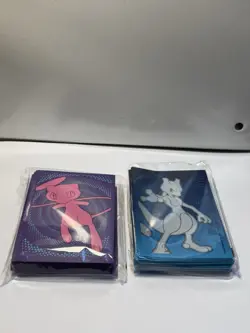 Pokemon TCG Mew Card Sleeves (60 ct) and Mewtwo (65 ct) New - Image 3