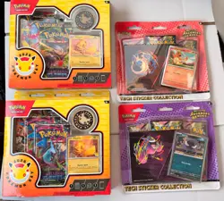 Pokemon Ascended Heroes Tech Sticker Collection Plus Celebrate 30 Years In Hand - Image 1