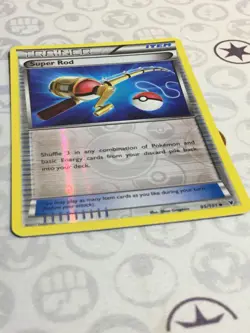 D1412 POKEMON TCG NOBLE VICTORIES SUPER ROD 95 LP REVERSE HOLO UNCOMMON - Image 2