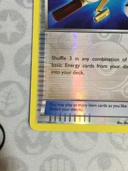 D1412 POKEMON TCG NOBLE VICTORIES SUPER ROD 95 LP REVERSE HOLO UNCOMMON - Image 4