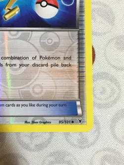 D1412 POKEMON TCG NOBLE VICTORIES SUPER ROD 95 LP REVERSE HOLO UNCOMMON - Image 5