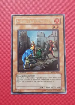 Yu-Gi-Oh! A-Team: Trap Disposal Unit Ultimate Rare 1st Edition RDS-EN033 Played - Image 1