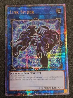 Link Spider MP24-EN045 1st Edition Mint Quarter Century Secret Rare - YUGIOH VLP - Image 1