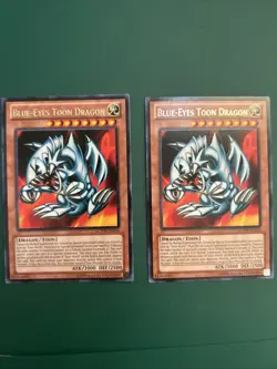 Yu-Gi-Oh! 2x Blue-Eyes Toon Dragon LCYW-EN103 Ultra Rare - NM - Image 1
