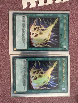 Yugioh Lightning Storm KICO-EN057 1st Edition Ultra Rare NM 2 Lot - Image 2